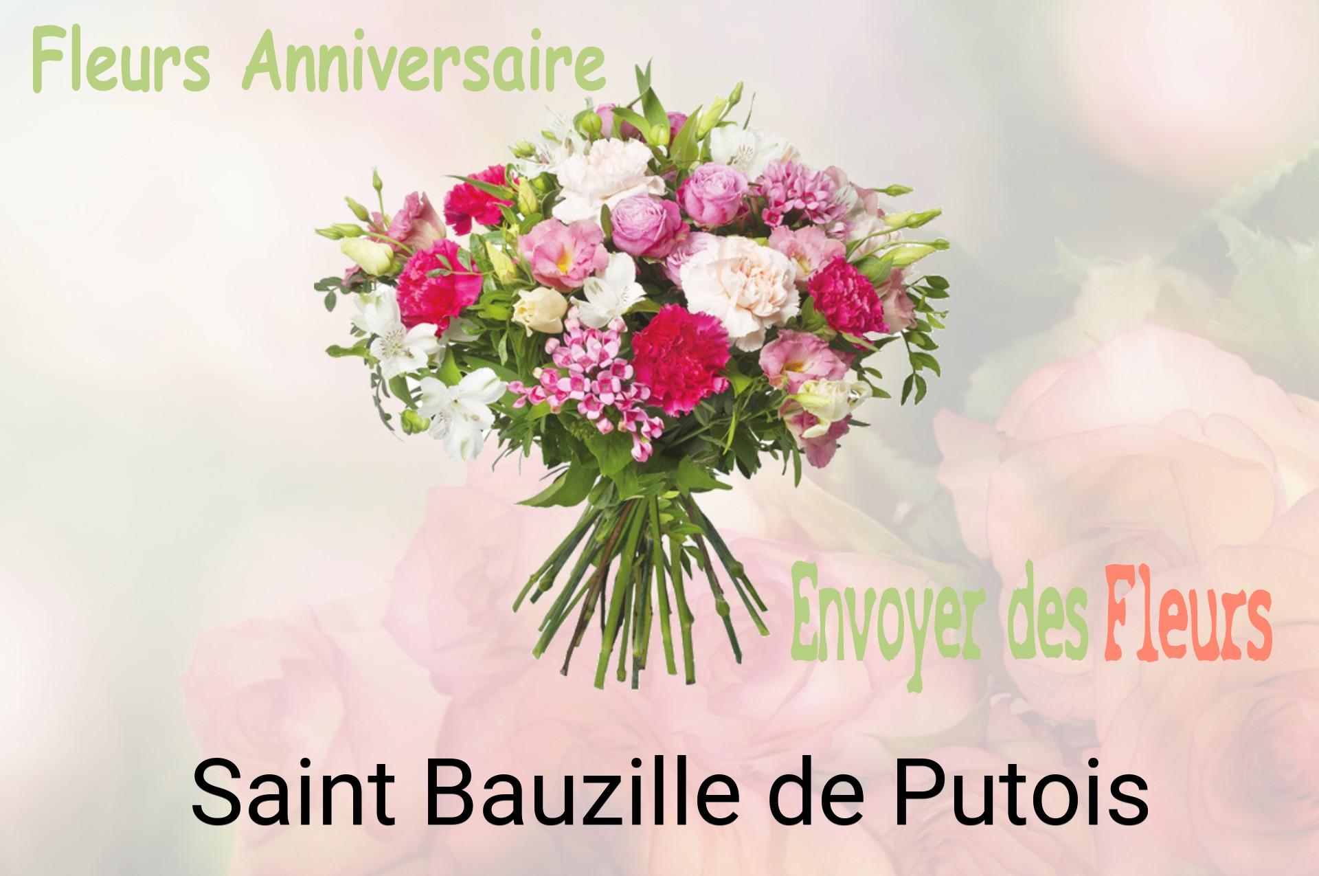 Bouquet de fleurs d’anniversaire livré à Saint-Bauzille-de-Putois